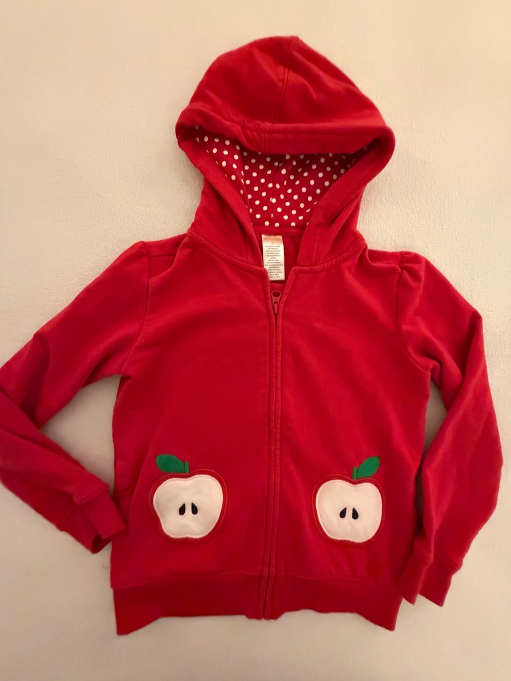 Gymboree Head of the Class Red Apple Sweatshirt